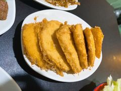 鸡蛋炸馒头-炙热童年·老北京炙子烤肉(南锣鼓巷店)