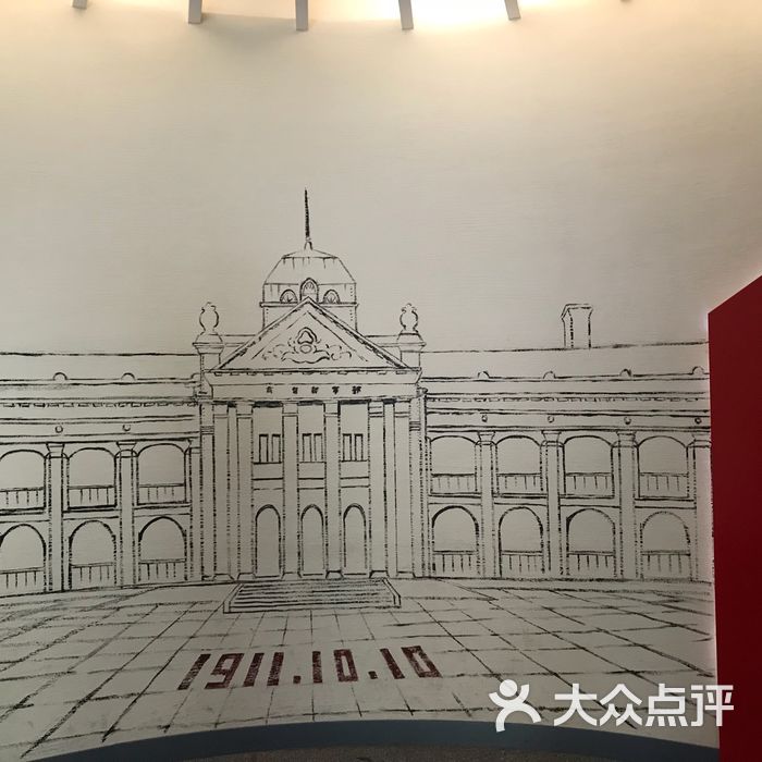 辛亥革命博物馆手绘图片
