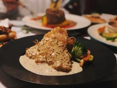 法式轻煎鱼柳配奶油汁-Deer Park鹿园西餐(仁恒置地广场店)