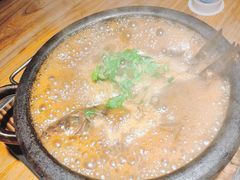 白洋淀石锅嘎鱼-小放牛炒菜馆(中山路乐汇城店)