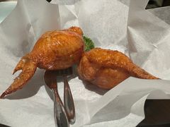 鲜虾胶酿脆皮鸡翅-港丽餐厅(杭大店)