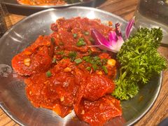 -明洞阿姨·韩式酱蟹烤肉·创意料理(三元桥店)