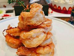 蜜汁酥皮虾-四季民福烤鸭店(西单华威约饭街店)