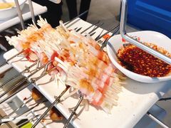 五花肉卷金针菇-丰茂烤串(钦州北路店)