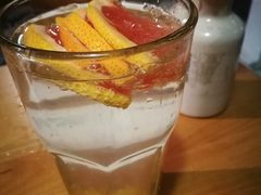 柚子气泡水-雕刻时光咖啡馆(北师大店)