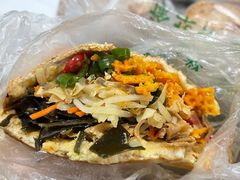 鸡蛋花干夹馍-三兄弟高炉烧饼