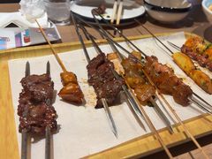 -街角等你.大连海鲜烧烤.经典铁板海鲜串(西安路店)