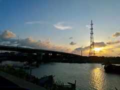 夕阳余晖-吕四渔港