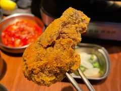 芝士味炸鸡-春熙台韩国料理·章鱼肥牛(西丽店)