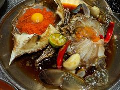 -草家酱蟹炭火烤肉店(珲春南路一店)