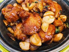 三杯鸡-皇后餐厅-煲仔·小菜·打边炉(古北店)