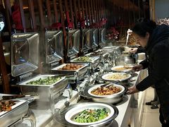 自助取餐区-比特堡啤酒烤肉自助料理(和平店)