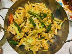 干锅有机花菜-巴依老爷新疆美食(马驹桥店)
