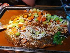 -探鱼·鲜青椒爽麻烤鱼(番禺万达店)