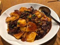 茄子烧年糕-宁波柏悦酒店·钱湖渔港