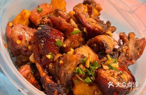 Spicy Roast Duck Double Combo with Potato Crisps