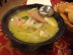 砂锅豆腐汤-中原农家乐(中原饭店)