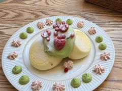 抹茶树莓奶油舒芙蕾-oh! by FINE cafe&canteen