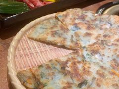 海鲜煎饼-炼火烤肉店