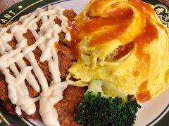 吉列猪扒蛋包饭-肥韬茶餐厅(南山mini店)