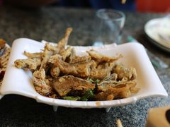 香炸鲫头鱼-渔民船说·北塘海鲜·天津菜·海肠捞饭(北塘古镇店)
