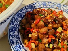 炒苦槠豆腐-欧记大排档·景德菜(上海首店)