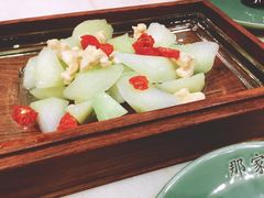 桃仁芥兰-那家小馆•北京菜•烤鸭(中关村店)