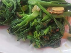 大地鱼炒芥兰-嘉升大排档(番禺总店)