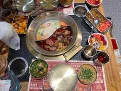 冒烤鸭清汤鸳鸯锅-旺蜀主成都串串火锅(西直门凯德MALL店)