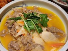 酸汤时蔬肥牛-绿茶餐厅(蓝色港湾店)
