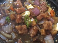 黑椒蒜子牛肉粒-牛八碗回族食堂(盈江路店)
