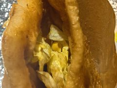 -小红车炸蛋葱油饼