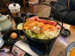豪华海鲜肥牛泡菜锅-仙隐小鹿中華の日料(正弘城店)
