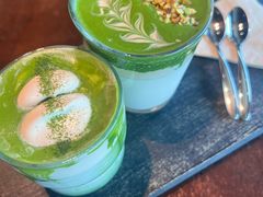 冷萃抹茶维也纳-luutosa  cafe & tea 鹿兔山