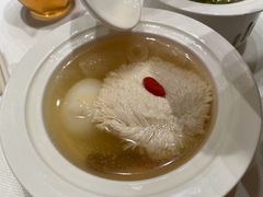 雪绒豆腐炖鸽蛋-扬州香格里拉·香宫中餐厅