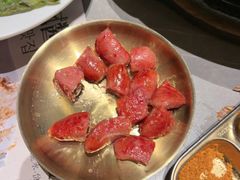 -草家酱蟹炭火烤肉店(珲春南路一店)