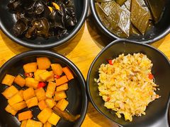 小青菜煎饺-九田家黑牛烤肉料理(华侨城店)