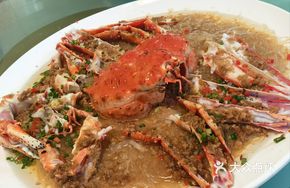 Stir-fried Garlic Crab Legs with Vermicelli