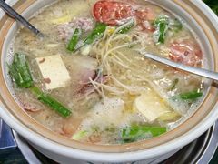 清汤豆米中锅-黔府豆米火锅野菜馆(南马店)