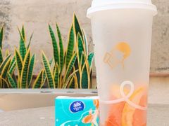 满杯西柚-喜茶(广州北京路惠福东店)