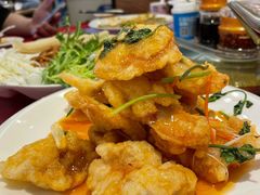 锅包肉热销-长城东北菜(新港西路店)