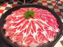 招牌雪花牛肉片-一哥澳门豆捞·澳门风打边炉(高德置地店)