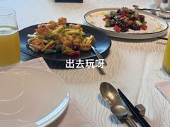 招牌蒜香牛肉粒-世博洲际酒店-盛会堂中餐厅