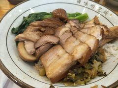 狮头牌鹅肉拼五花肉饭-狮头牌卤味研究所·卤味饭(花城汇南区店)