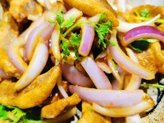 圆葱拌脂渣-船家渔(徐州北路店)