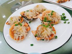 粉丝蒜蓉蒸扇贝-景好海鲜餐厅(大鹏必选旅游店)