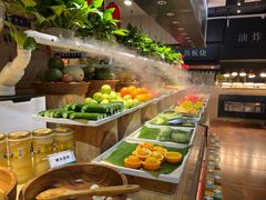 自助取餐区-亚马逊环球美食百汇(新城吾悦广场店)