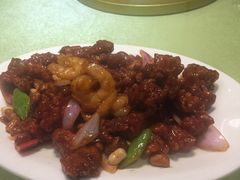 椒香虾仁爆鸡球-陈傻子餐厅(世纪都会店)