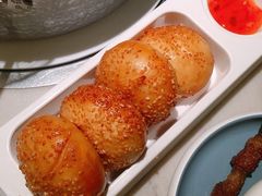 特色牛肉饼-左庭右院鲜牛肉火锅(浦江欢乐颂店)