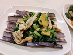 葱姜炒圣子-新金盛·海鲜酒楼(盐田店)